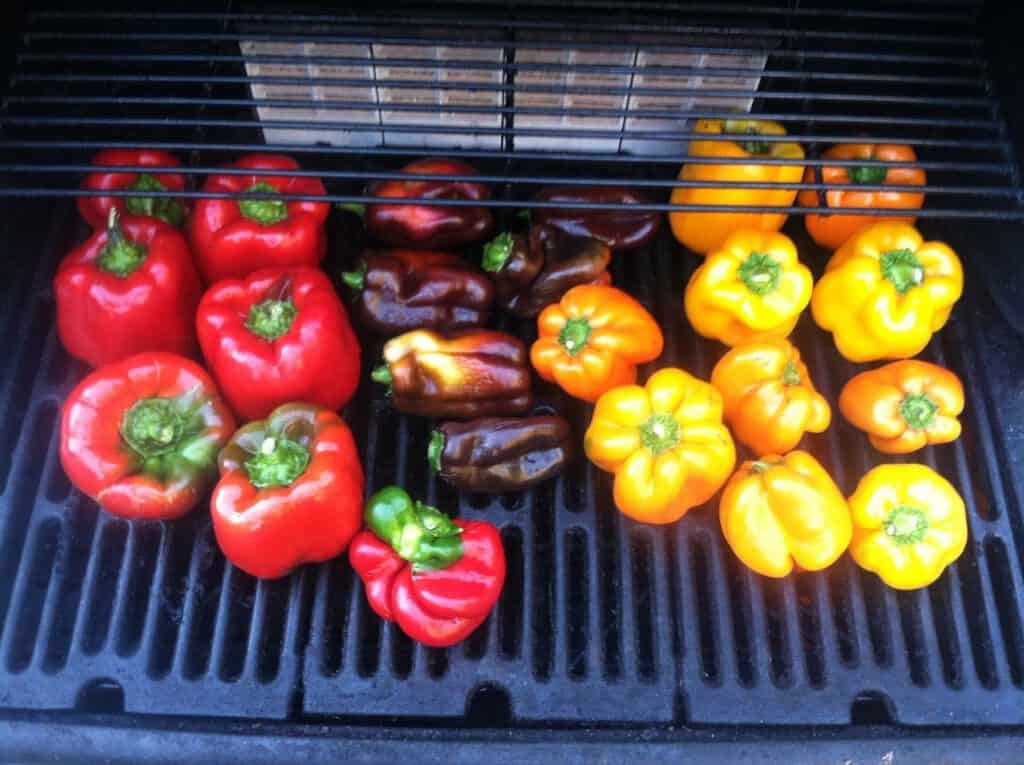 ingredients roasted bell pepper