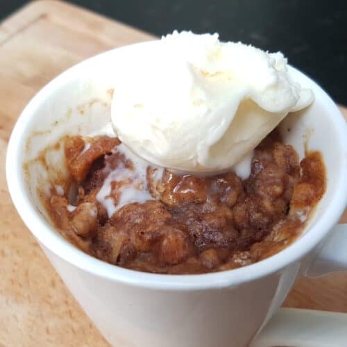 Appel Mug Cake