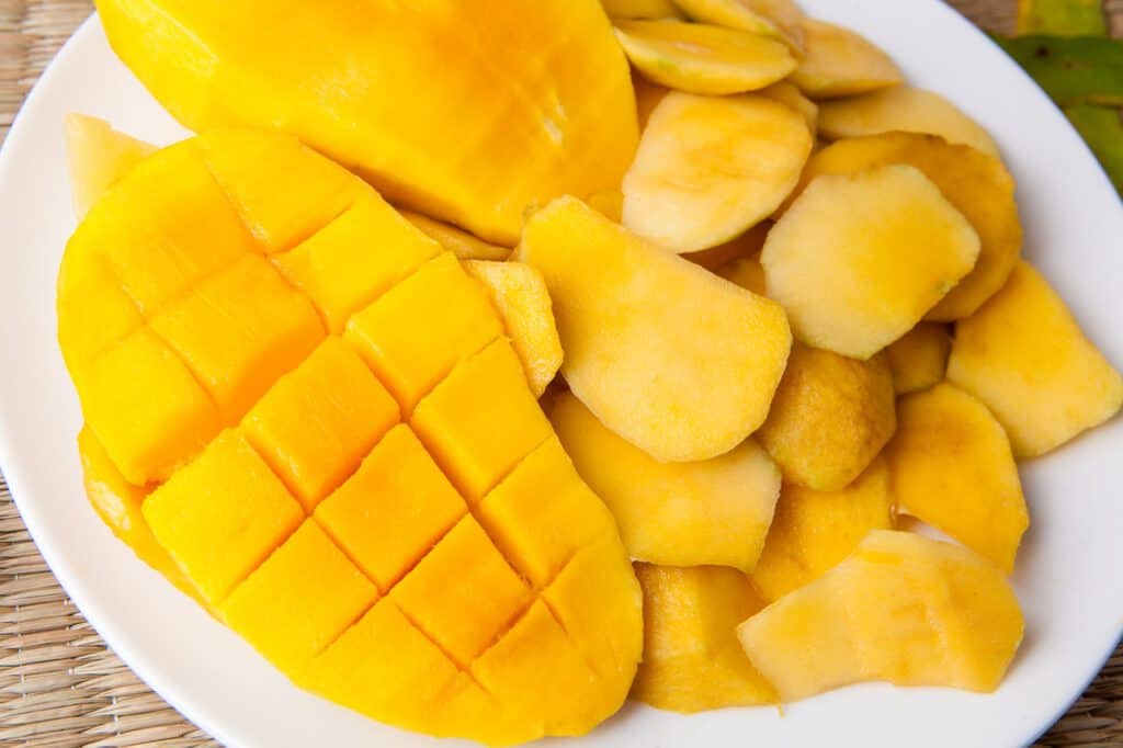 ingredients mango mousse
