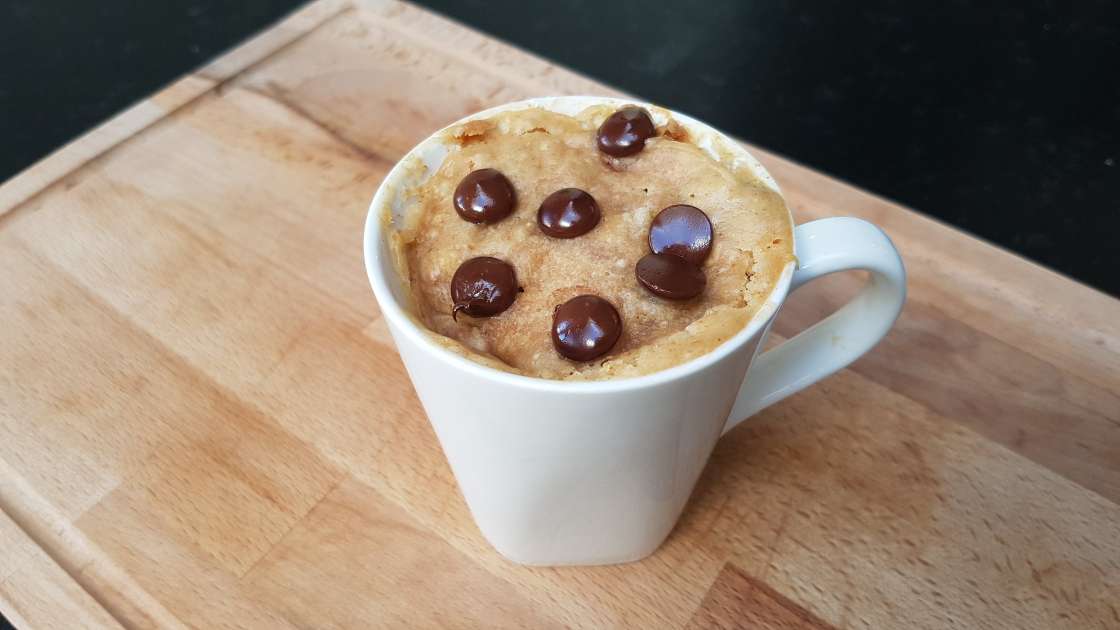 1 Minute Mug Cookie in Microwave
