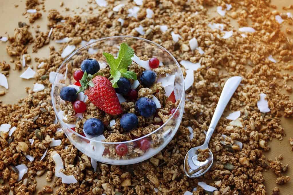 sourdough starter granola