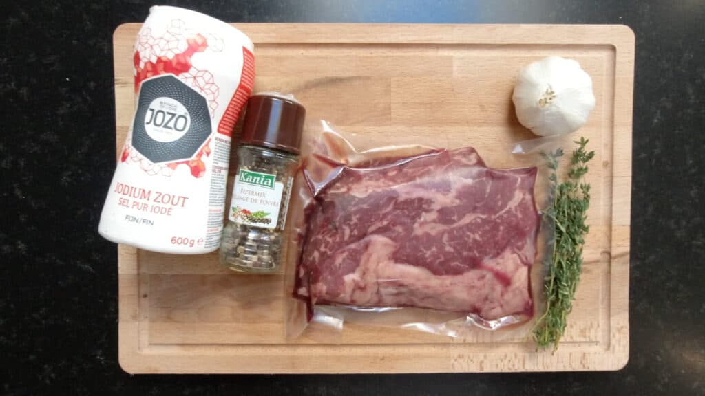 Ribeye steak ingredients
