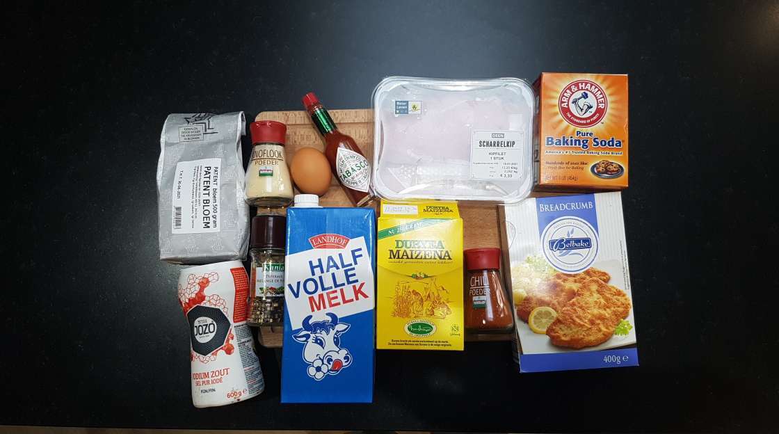 Spicy Fried Chicken Strips in 30 minutes