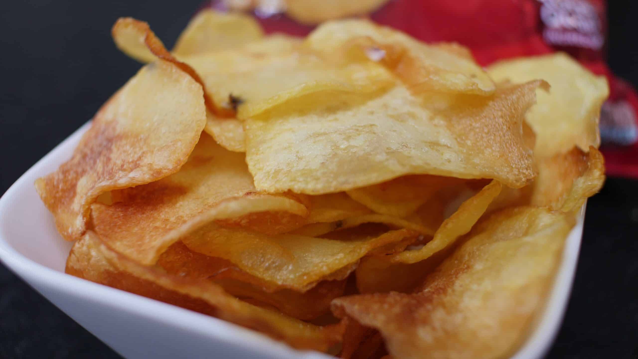 Homemade Sea Salt Chips in 20 minutes