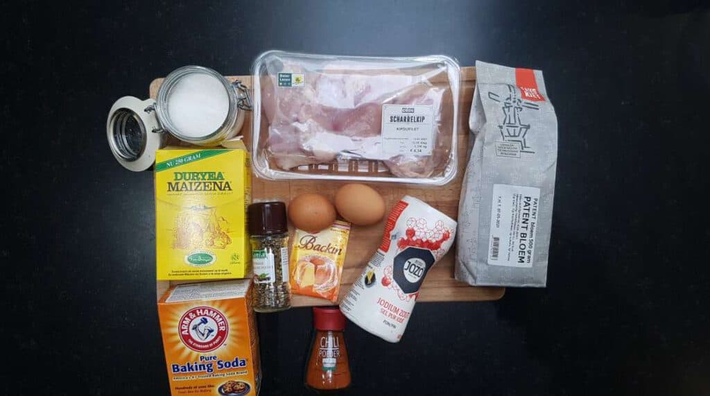 homemade chicken nuggets ingredients